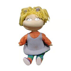 Rugrats Angelica Hair Raising Hard Body Baby Doll Viacom Nickelodeon.Stained